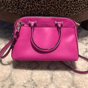 Hot Pink Milly bag with silver hardware